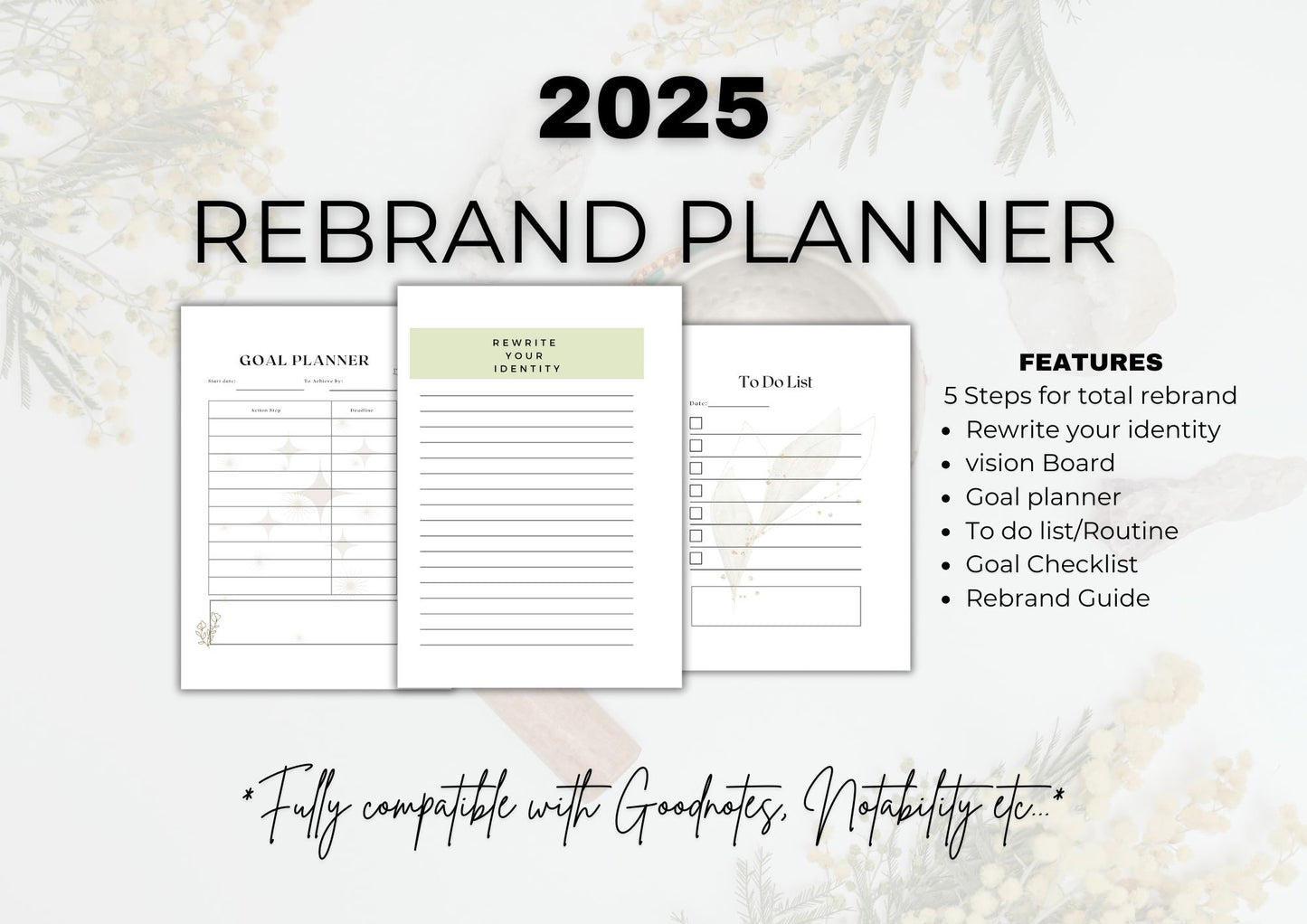 2025 Rebrand Planner